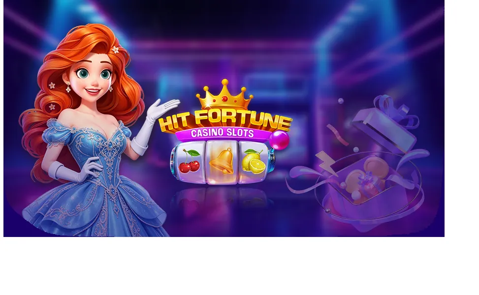Hit Fortune Casino branded artwork for the welcome bonus guide